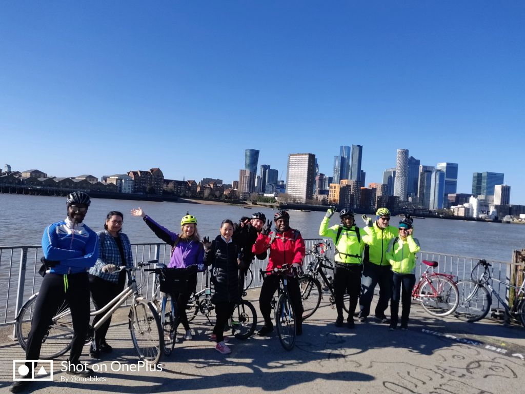 Let's Ride Social Leisure Bike Ride to Greenwich Observatory and NOW Gallery