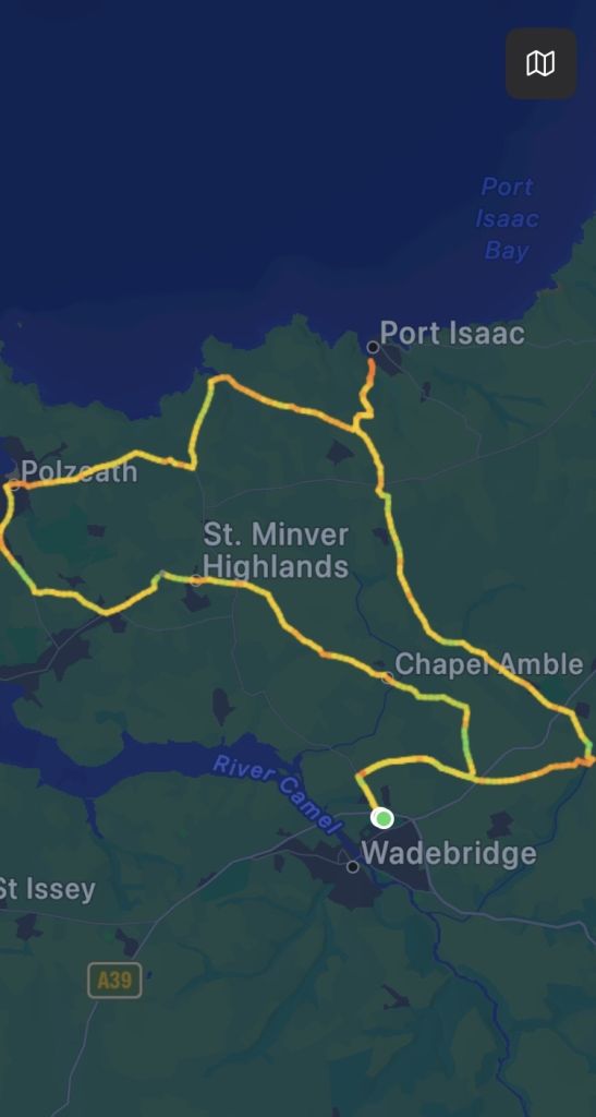 Let's Ride - Dunmere to Port Isaac via Port Quin loop