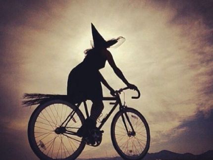 halloween bike ride