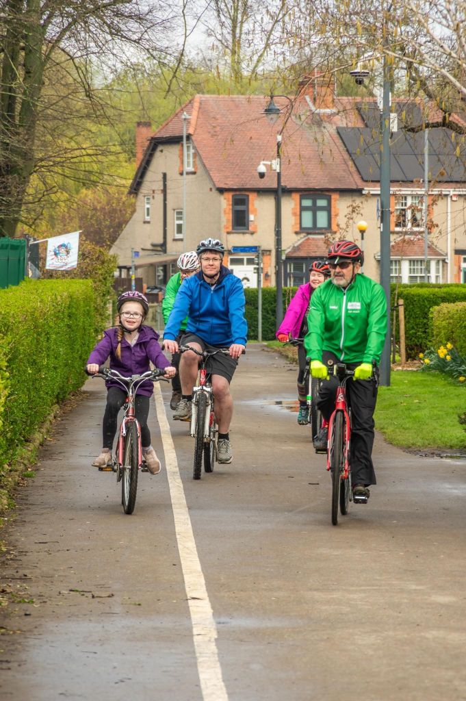 Let's Ride Reconnecting Grantham Woods and Parkland Family Fun