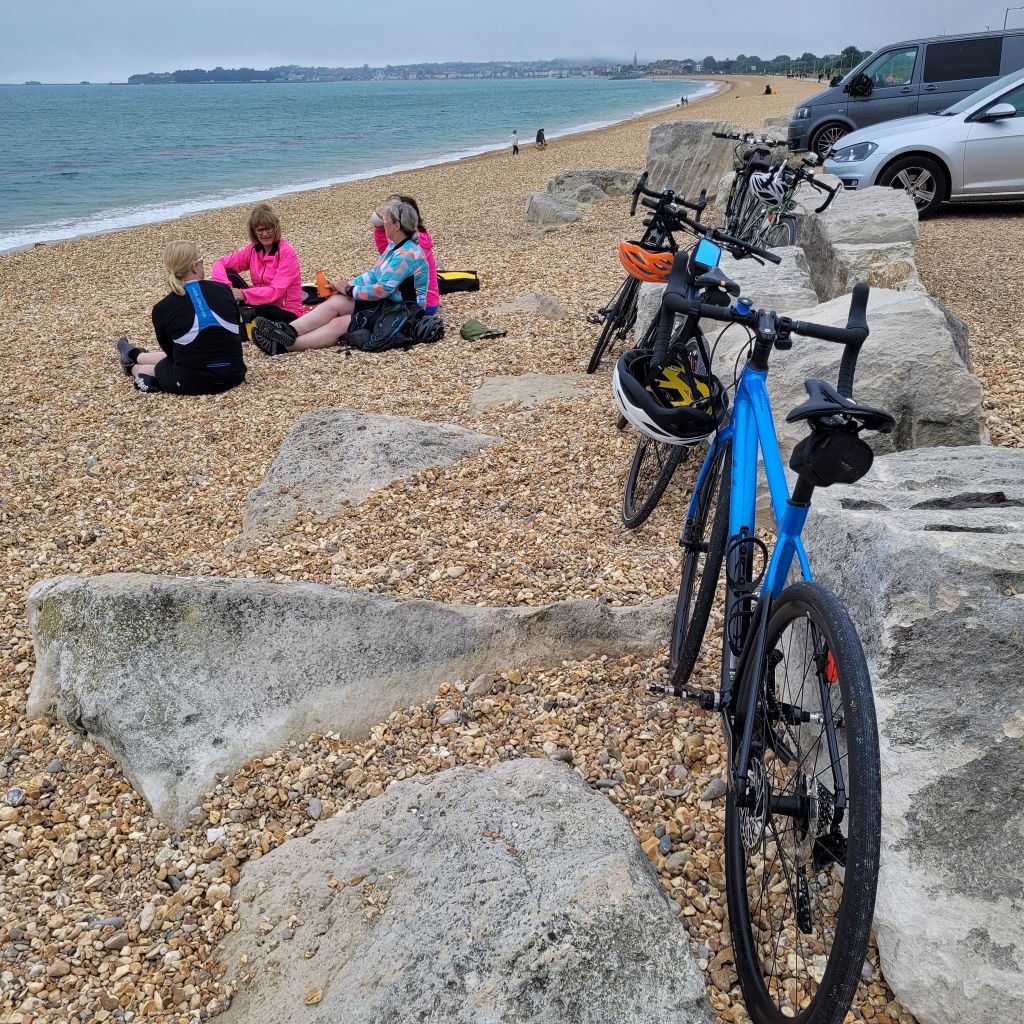 Let's Ride - Dorchester to Overcombe Loop for picnic on the beach