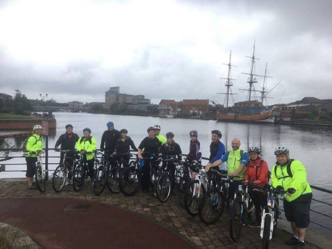group together for the 3 Bridges route 1st