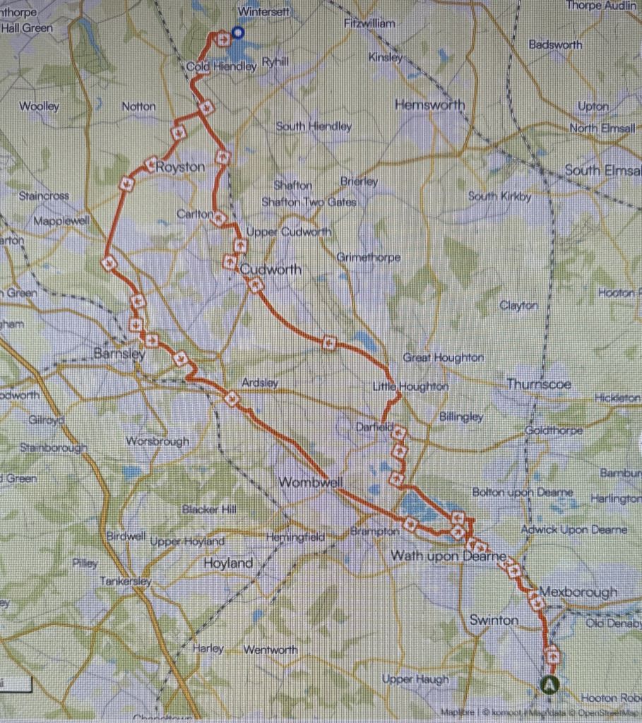 Let's Ride - Broom to Manvers to Anglers Park