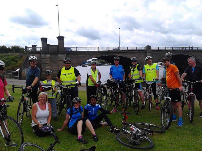 and home again to Cobden Bridge Riverside Park.