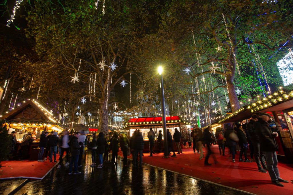 Let's Ride Leicester Square Christmas Market