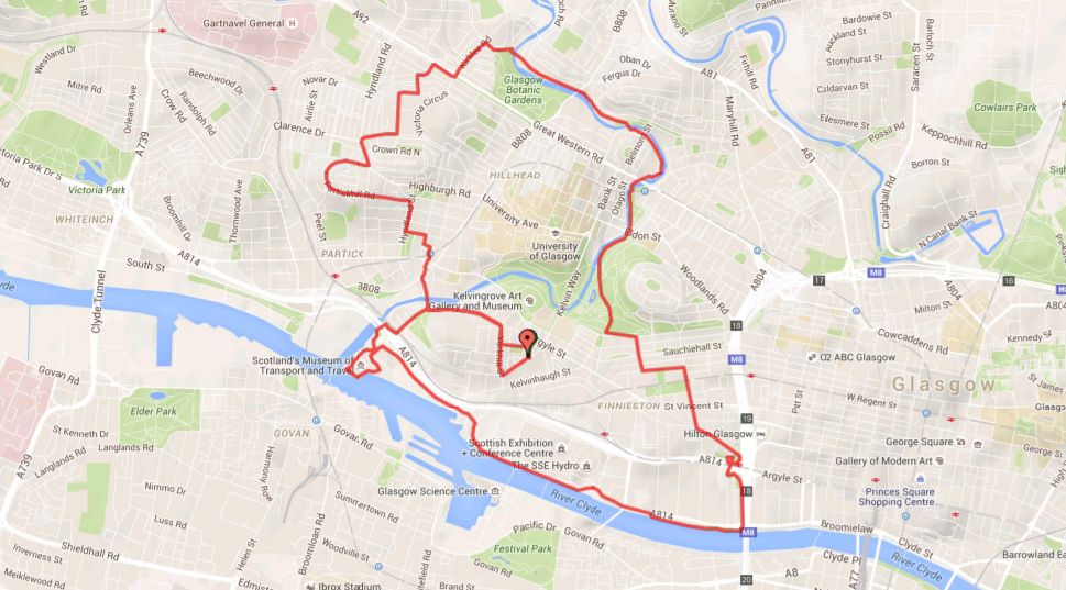 Let's Ride A cycling guide to Glasgow