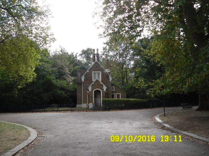 Keepers cottage in Victoria Park