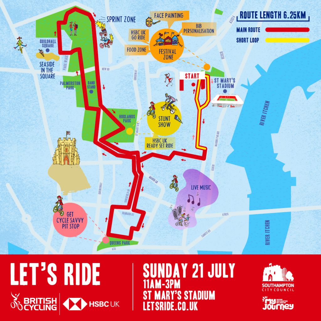 Let's Ride HSBC UK Let's Ride Southampton