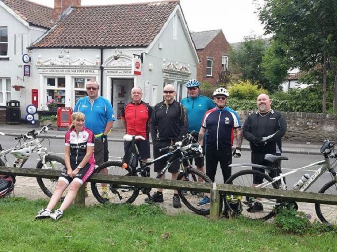 halfway stop point at the lovely Greatham