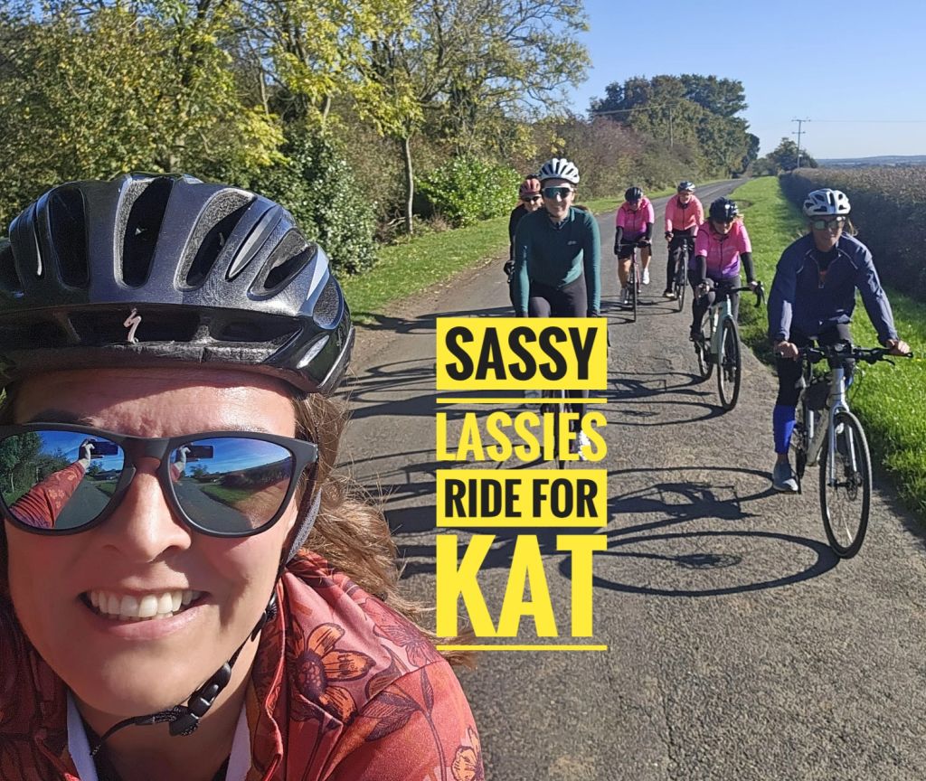 Let's Ride - Sassy Lassies CC. Ride For Kat.