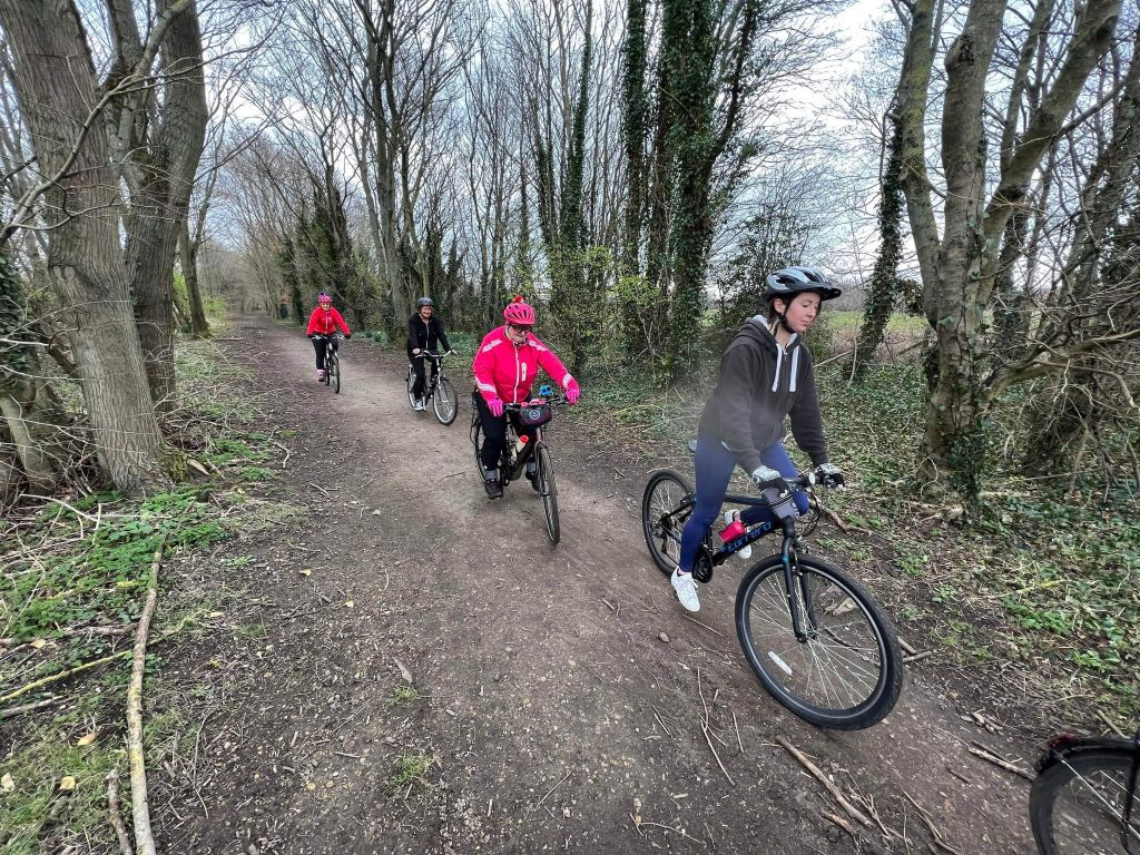 Let's Ride Houghton Rectory Riders Starter ride around the Coalfields