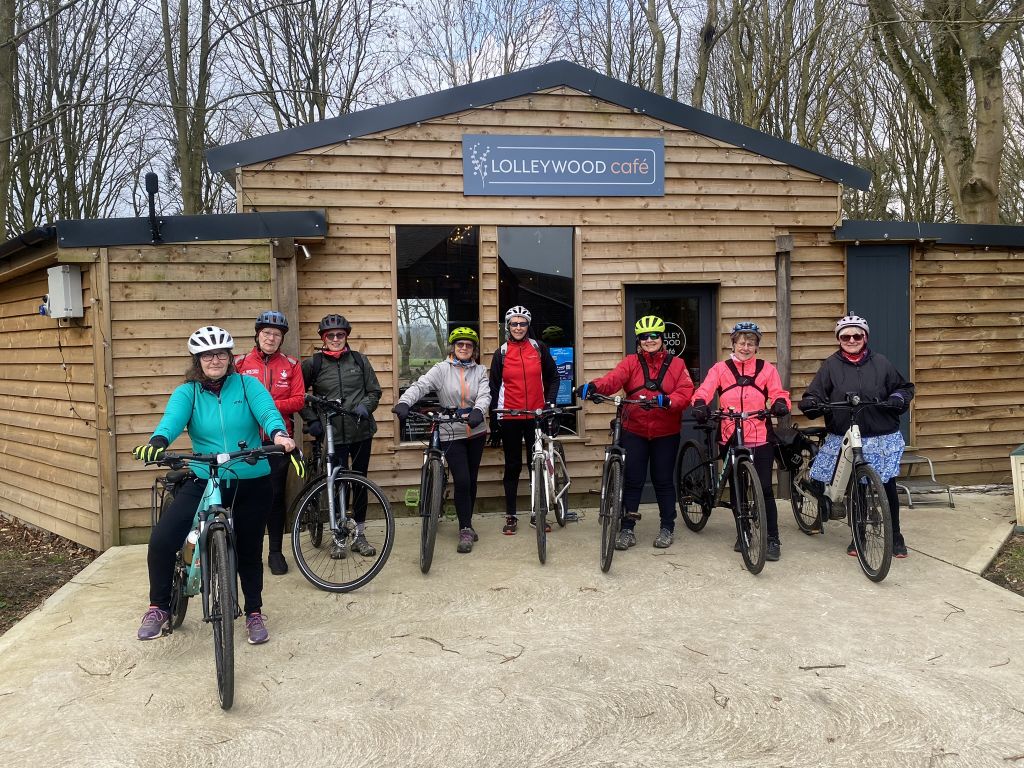 Let's Ride Breezy Bee ride from Symonds Green easygoing ride