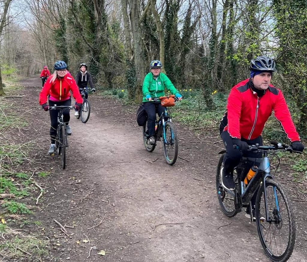 Let's Ride Houghton Rectory Riders Starter ride around the Coalfields