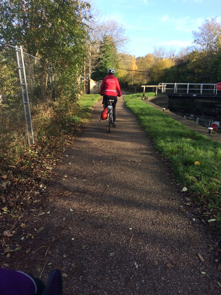 Let #39 s Ride Armley to Methley Rivers Meet Cafe along Canal