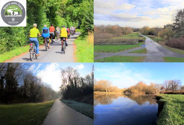 Let's Ride - Ride Warrington - Great Sankey figure of eight