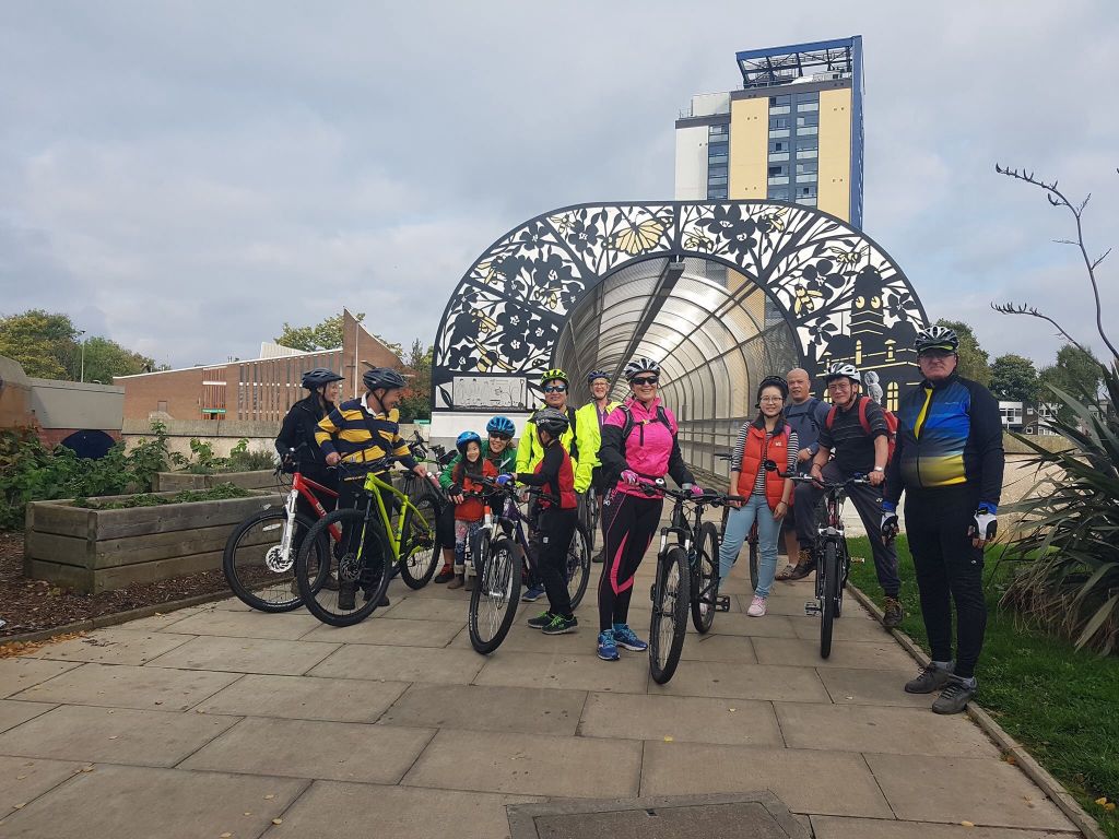 Let's Ride Salford Salford Hub Exploration 14 Mile Bike Ride