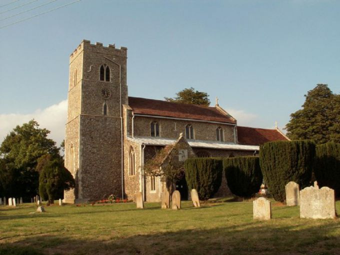 sproughton church

The parish church of All Saints', Sproughton, stands at the junction of Church Lane and 
Lower Street. There has been a church on the site from approx. 1200 AD, but little of the original church remains unaltered. The churchyard,which is a Listed Wildlife Site, borders the River Gipping.

http://sproughton.onesuffolk.net/all-saints-church/