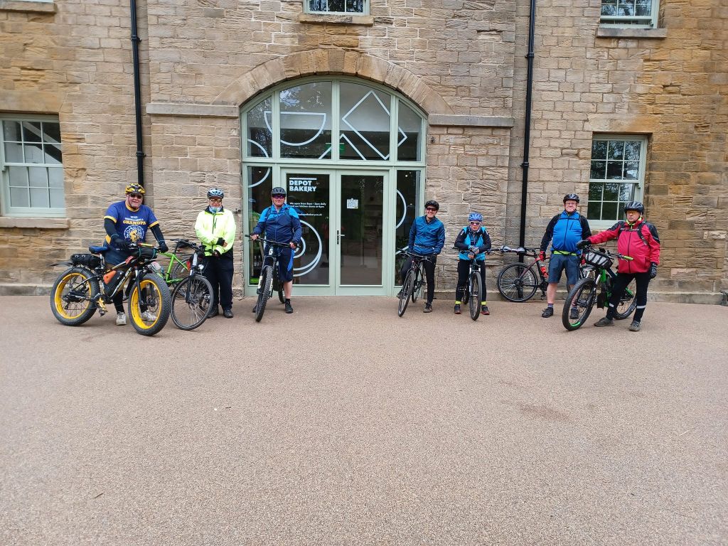 Let's Ride High Green to Depot Bakery Hillsborough Park via