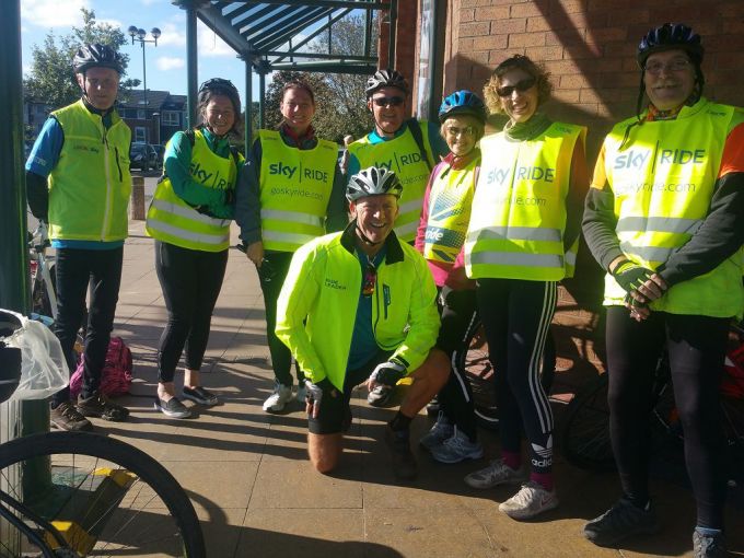 Half way point and comfort break at Morrisons