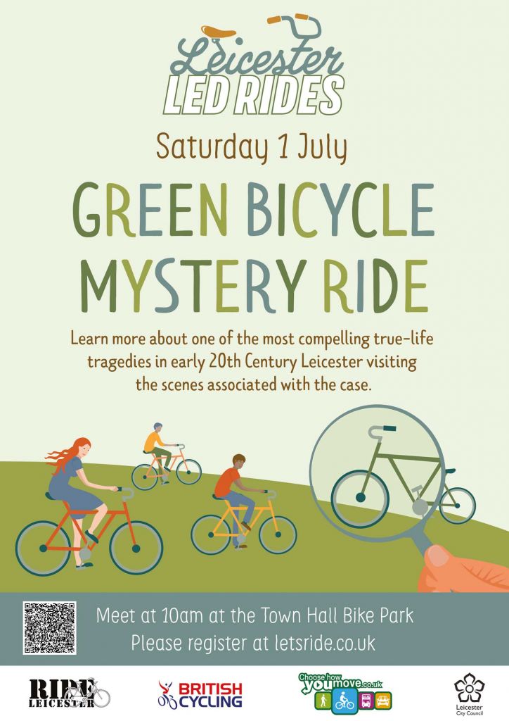 Let's Ride Ride Leicester Green Bicycle Case Ride