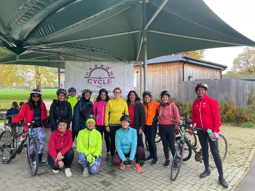 Let's Ride Breeze Hatch End to Harrow cycle hub Get together