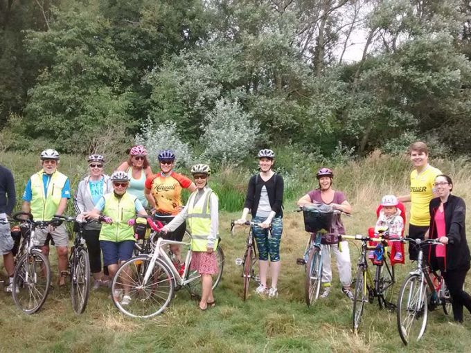 By the River Stour into Victoria Park, Ashford.