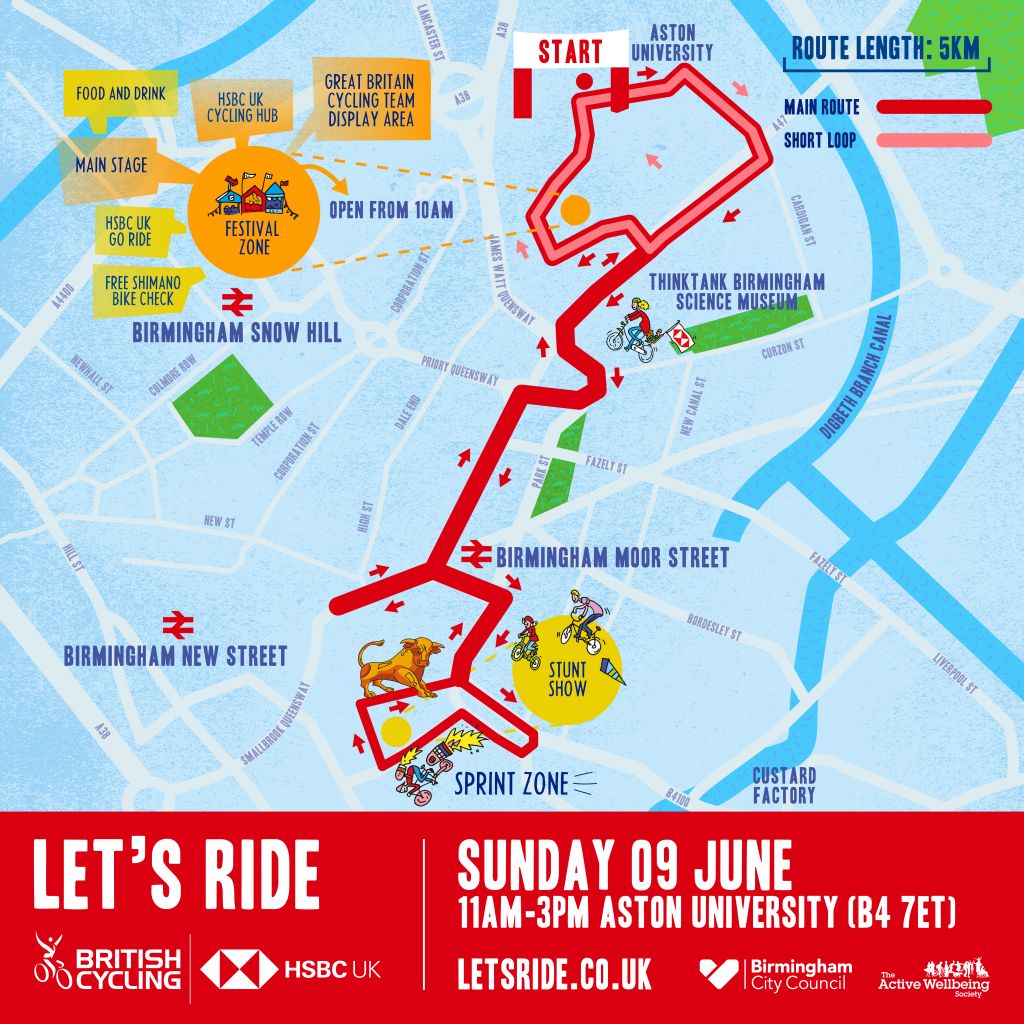 Let's Ride HSBC UK Let's Ride Birmingham