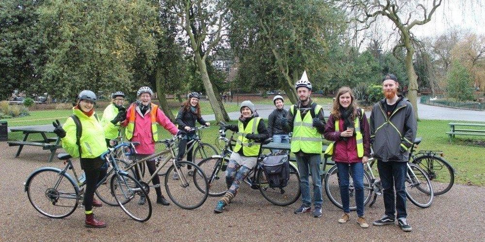 Let's Ride Social bike ride to Dunham Massey hosted by Lady Pedal