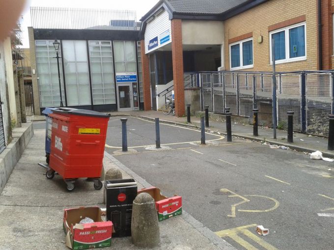 The start location.......