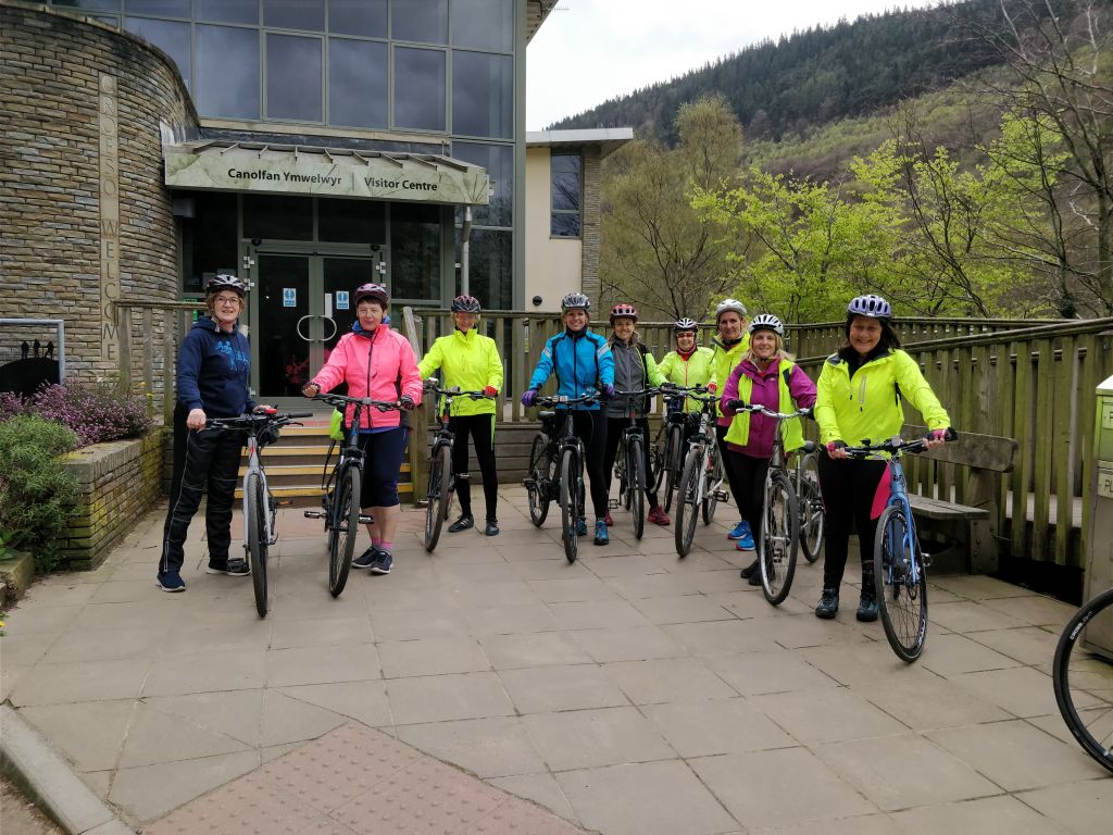 Let's Ride Breeze along the canal from Wickes Newport to Cwmcarn