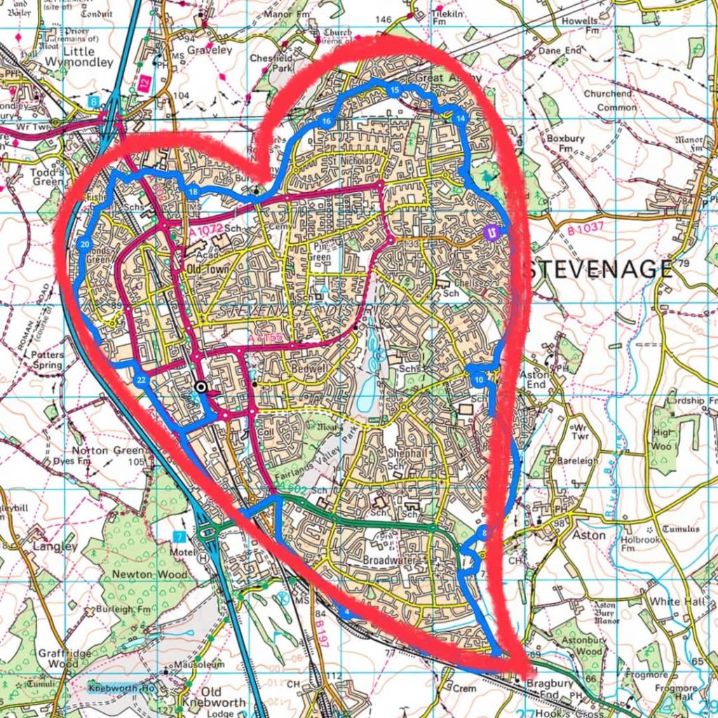 Let's Ride - Stevenage Heart Ride