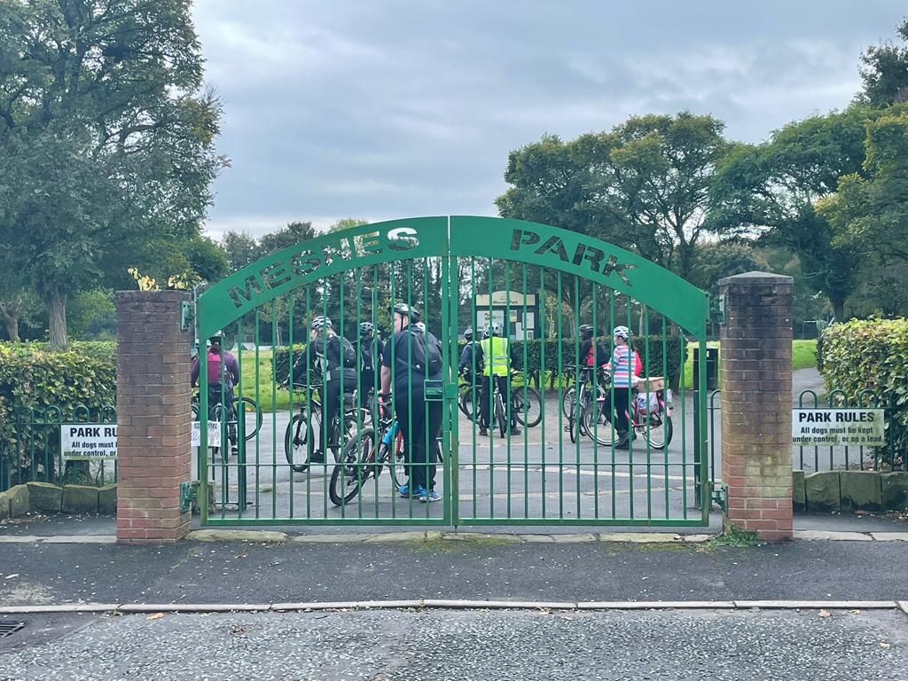 Let's Ride Parks and Pathways a Remembrance tour of Newton le Willows