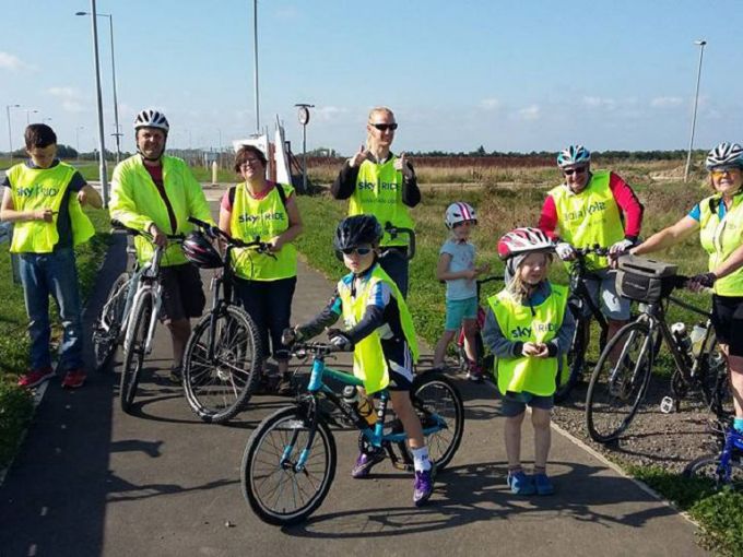 The Trowbridge-Paxcroft Parkland Pedal bunch. 