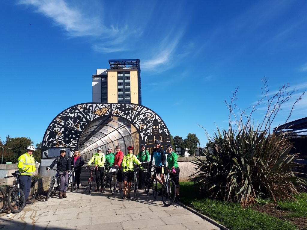 Let's Ride Salford Salford Hub Exploration 14 Mile Bike Ride